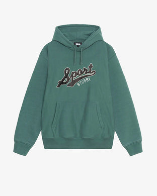 Satin Patch Oversized Hoodie