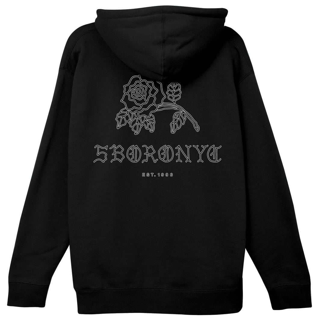 5B Withered Rose Hoody