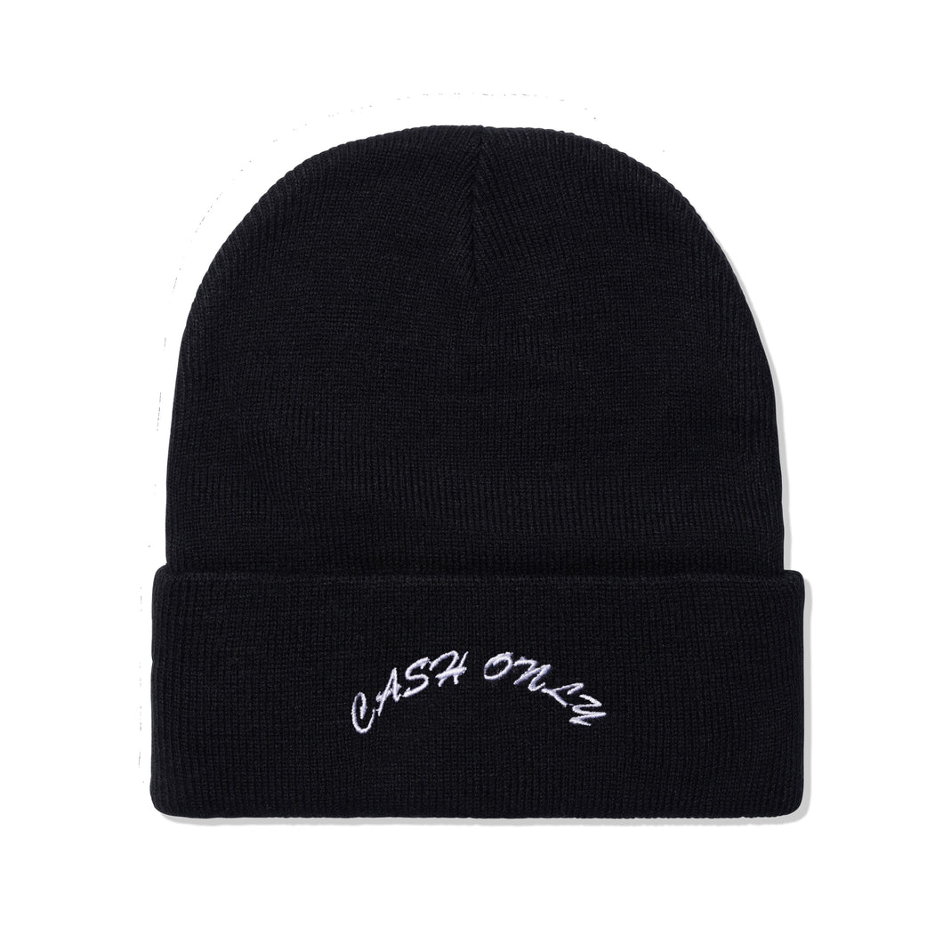 Cash Only Logo Beanie