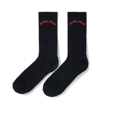 Cash Only Logo Socks