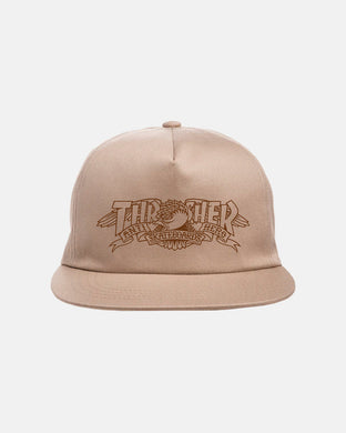 THRASHER X ANTIHERO Mag Banner Hat