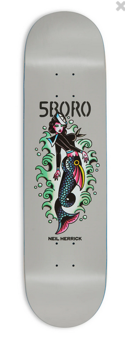 5Boro Mermaid Neil Herrick Deck 8.5