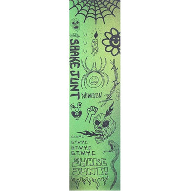 Shake Junt Lotties Green Black Grip Tape