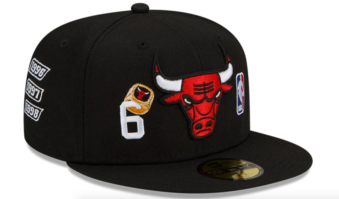 Cap New Era Chicago Bulls Championships 59Fifty Fitted Cap